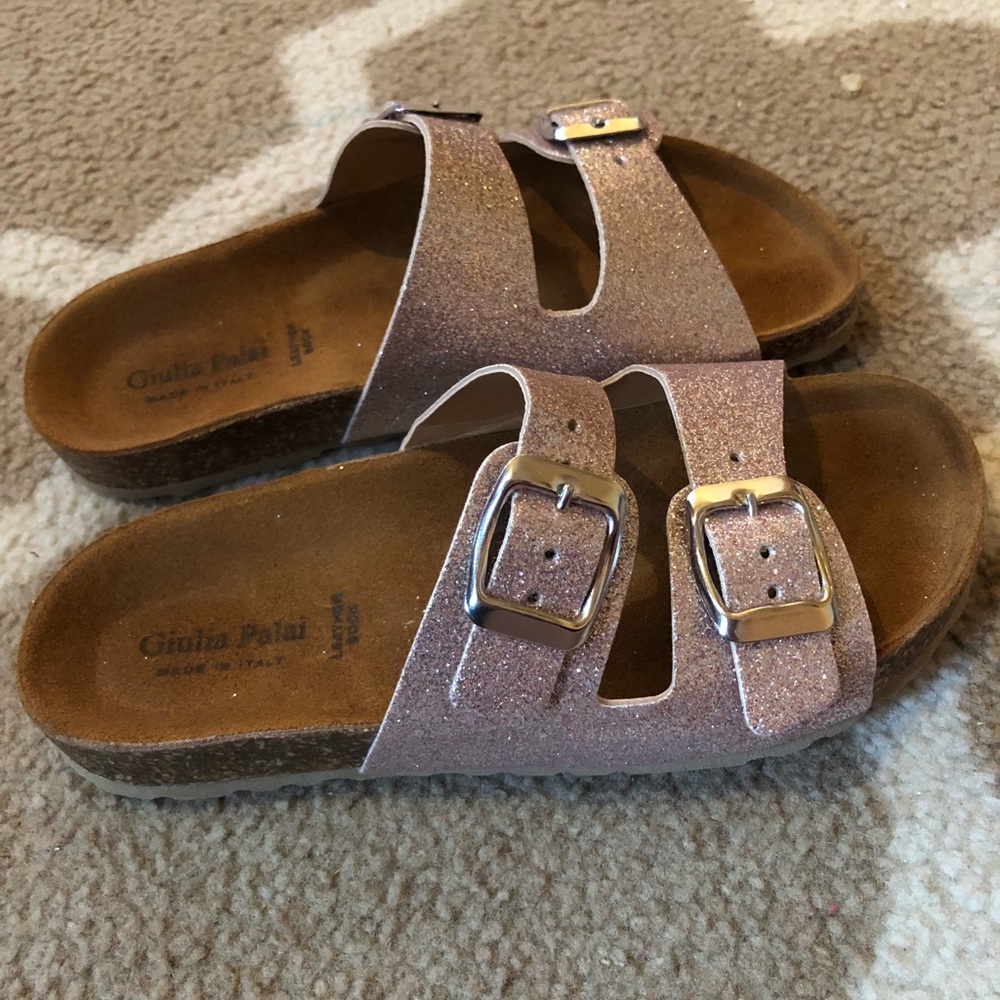 Glitter slides